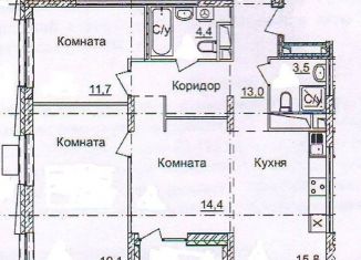 Продажа трехкомнатной квартиры, 85 м2, Пенза, Первомайский район