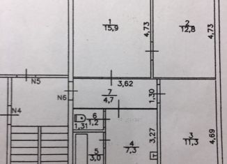 Продается 3-ком. квартира, 56.2 м2, посёлок Торфяной, Профсоюзная улица, 6