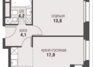 Продаю 2-комнатную квартиру, 39.1 м2, деревня Румянцево, Киевское шоссе, 22-й километр, 6Вк3