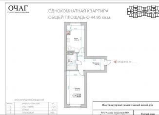Продажа однокомнатной квартиры, 45 м2, Владикавказ, 18-й микрорайон