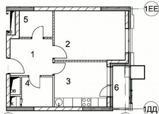 Продается 1-комнатная квартира, 41.4 м2, Москва, Дмитровское шоссе, 107к1, ЖК Летний Сад