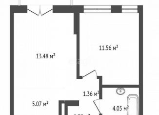 Продаю 1-комнатную квартиру, 41 м2, Тюменская область, улица Газовиков, 38к2