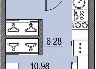 Продам квартиру студию, 21.8 м2, Новгородская область, деревня Невская, 11