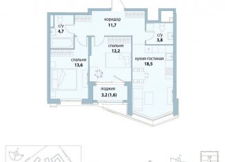 Продам двухкомнатную квартиру, 66.1 м2, Москва, район Лефортово