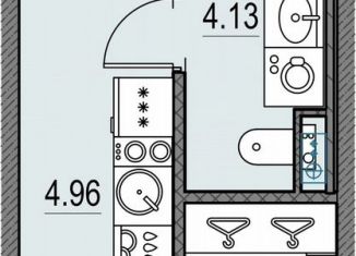 Продаю квартиру студию, 20.3 м2, Санкт-Петербург, метро Приморская