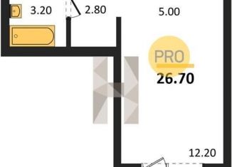 Продажа квартиры студии, 26.7 м2, Обь, Большая улица, 23