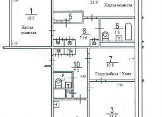 Продается 3-комнатная квартира, 111.6 м2, Москва, Рублёвское шоссе, 12к1, метро Кунцевская