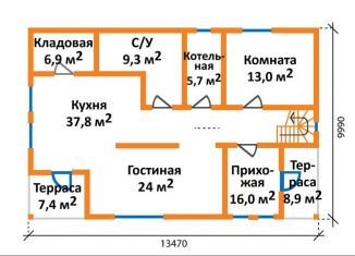 Продам коттедж, 280 м2, коттеджный посёлок Киссолово, Сосновая улица, 26