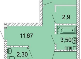 Продаю 2-комнатную квартиру, 68.9 м2, Екатеринбург, проспект Академика Сахарова, 27/2, ЖК Квартал Школьный