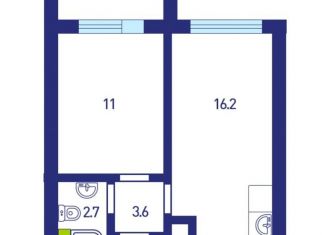 Продажа 1-комнатной квартиры, 33 м2, Санкт-Петербург, Пискарёвский проспект, 165к1, Пискарёвский проспект