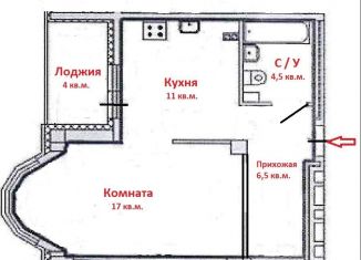 Продам однокомнатную квартиру, 40 м2, Екатеринбург, улица Циолковского, 29, ЖК Времена Года
