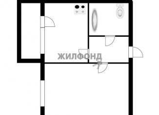 Продаю однокомнатную квартиру, 32.5 м2, Новосибирск, Хилокская улица, 1Г, ЖК Хороший