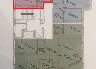 Продам трехкомнатную квартиру, 117 м2, Москва, улица Врубеля, 4, район Сокол