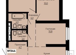 Продажа 2-ком. квартиры, 72 м2, Екатеринбург, ЖК Ольховский Парк
