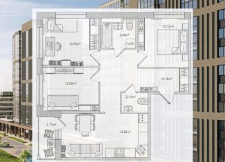 Продам 3-комнатную квартиру, 65.9 м2, Санкт-Петербург, муниципальный округ Шувалово-Озерки, улица Хошимина