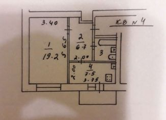 Продаю однокомнатную квартиру, 36.6 м2, Черкесск, улица Гутякулова, 36А, микрорайон Родина