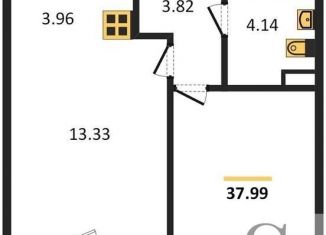 Продаю 1-комнатную квартиру, 38 м2, Новосибирск, улица Ясный Берег, 16, ЖК Ясный Берег