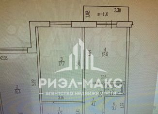 2-ком. квартира на продажу, 60 м2, Брянск, улица Брянского Фронта, 28к1, ЖК Солнечный