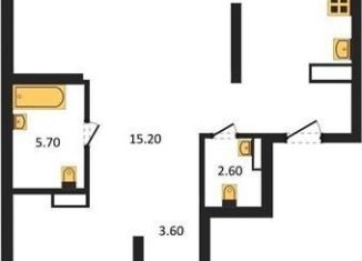 Продается трехкомнатная квартира, 98.9 м2, Новосибирск, метро Маршала Покрышкина