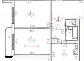 2-комнатная квартира на продажу, 50 м2, Екатеринбург, Боровая улица, 25, метро Машиностроителей