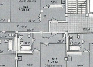 Продажа 1-комнатной квартиры, 43 м2, Нижний Новгород, метро Автозаводская
