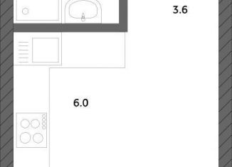 Продается квартира студия, 21.2 м2, поселение Внуковское, улица Анны Ахматовой, 11к3