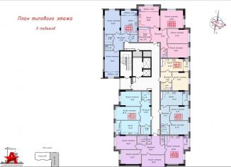 Продажа 1-комнатной квартиры, 46.9 м2, Ставрополь