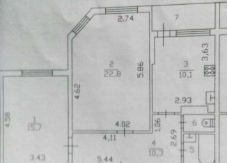 Продам 2-комнатную квартиру, 63.4 м2, деревня Старая, Верхняя улица, 24к1