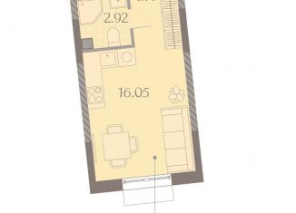 Квартира на продажу студия, 23.1 м2, Москва, ЖК Дмитровское небо