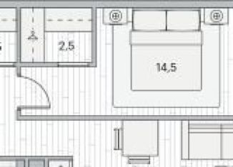 Продается однокомнатная квартира, 42.8 м2, Москва, Береговой проезд, 3, ЖК Береговой