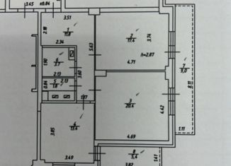 Продаю 2-ком. квартиру, 84 м2, Краснодар, улица Памяти Чернобыльцев, 6, улица Памяти Чернобыльцев