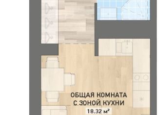 Продается квартира студия, 27.2 м2, Екатеринбург, ЖК Нова парк