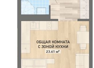 Продаю квартиру студию, 33.6 м2, Екатеринбург, ЖК Нова парк