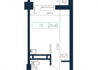 Продается квартира студия, 25 м2, Владивосток, Ленинский район