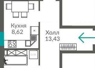 Продажа 2-комнатной квартиры, 57.9 м2, Симферополь, Киевский район, проспект Александра Суворова, 24
