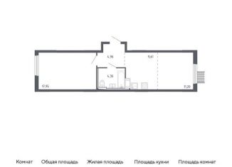 Продается 1-комнатная квартира, 48.1 м2, Москва, Ленинградское шоссе, 229Ак1, САО