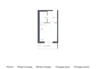 Продается квартира студия, 31.5 м2, посёлок Жилино-1, жилой комплекс Егорово Парк, к3, ЖК Егорово Парк
