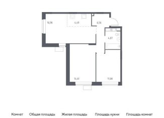 Продам 2-комнатную квартиру, 57.8 м2, Балашиха, жилой квартал Новоград Павлино, к34