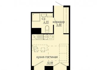 Квартира на продажу студия, 23.2 м2, Санкт-Петербург