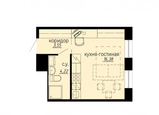 Квартира на продажу студия, 24.2 м2, Санкт-Петербург, Выборгский район