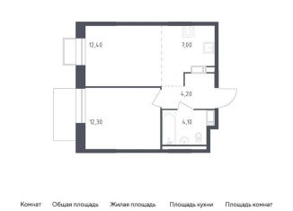 Продается 1-комнатная квартира, 40 м2, посёлок Песочный