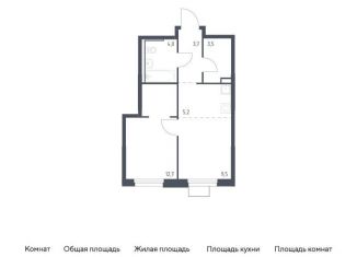 Продажа 1-комнатной квартиры, 38.6 м2, Владивосток, улица Сабанеева, 1.2