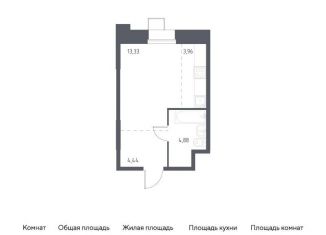Продается квартира студия, 26.6 м2, Москва