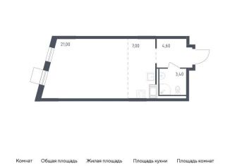 Продается квартира студия, 36 м2, Санкт-Петербург