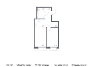 Продаю 1-комнатную квартиру, 47 м2, Москва, метро Домодедовская