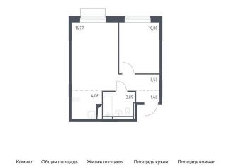 Продается 1-ком. квартира, 40.5 м2, поселение Кокошкино, жилой комплекс Новое Внуково, к17