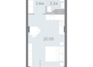 Продаю квартиру студию, 27.5 м2, Санкт-Петербург, метро Чкаловская