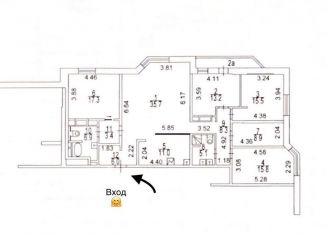 5-комнатная квартира на продажу, 147.1 м2, Москва, Кронштадтский бульвар, 49к1, станция Коптево