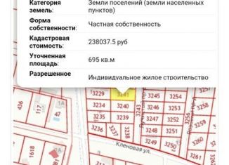 Участок на продажу, 6.8 сот., посёлок Таманский, Лучистый проезд