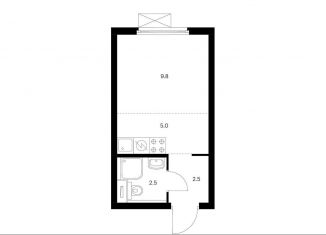 Продажа квартиры студии, 19.8 м2, Москва, район Гольяново